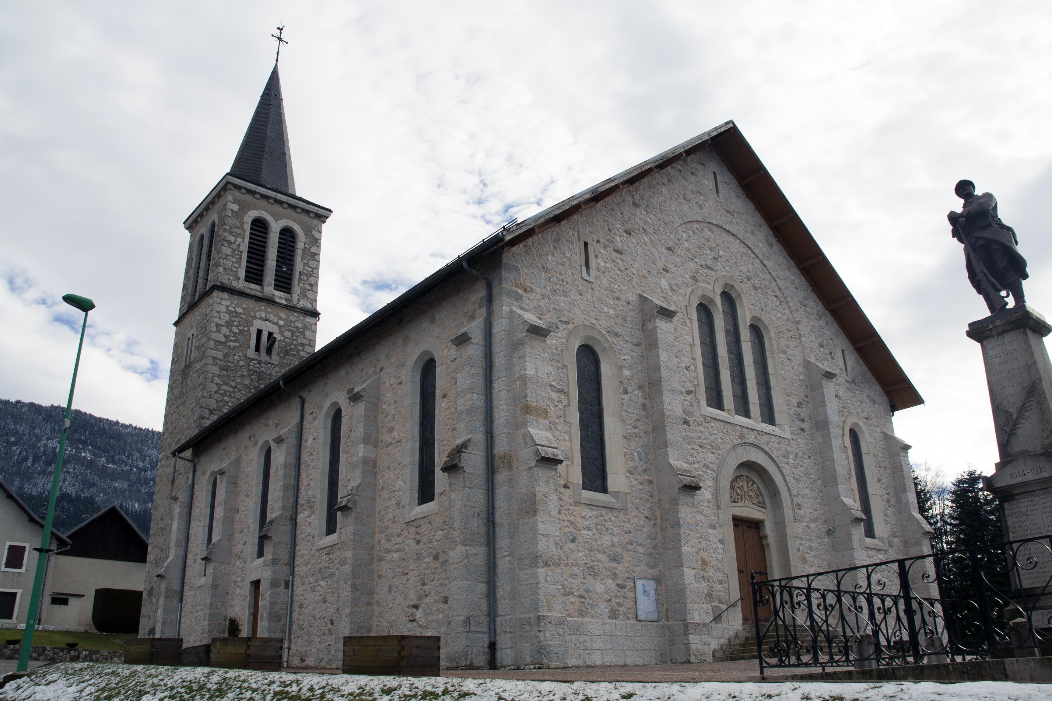 église Saint-Martin d'Attignat-Oncin